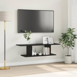 Ensemble meuble TV Noir 103 x 30 x 26,5 cm Bois d'ingénierie 631329631329