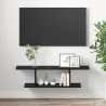Ensemble meuble TV Noir 103 x 30 x 26,5 cm Bois d'ingénierie 631329631329