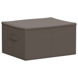 Boîte de rangement 6 pcs Gris 50 x 30 x 25 cm Tissu intissé 631340631340