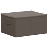 Boîte de rangement 6 pcs Gris 50 x 30 x 25 cm Tissu intissé 631340631340