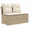 2 Pièce Canapé du milieu de jardin avec table relevable 631347631347