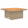 2 Pièce Canapé du milieu de jardin avec table relevable 631347631347