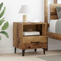 Cabinet de chevet avec tiroir Bois ancien 40 x 35 x 47,5 cm 631349631349