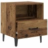 Cabinet de chevet avec tiroir Bois ancien 40 x 35 x 47,5 cm 631349631349