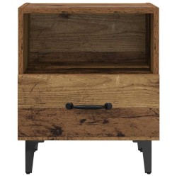 Cabinet de chevet avec tiroir Bois ancien 40 x 35 x 47,5 cm 631349631349