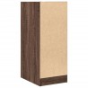Armoire apothicaire chêne marron 30x41x77,5cm bois d'ingénierie 631352631352
