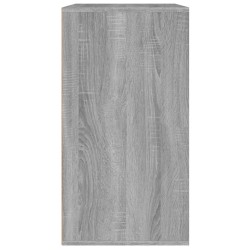 Armoire cosmétique Sonoma gris 80x40x75 cm Bois d'ingénierie 631354631354