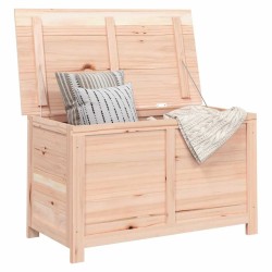 Boîte à coussins d'extérieur 100x50x56 cm Bois de sapin massif 631358631358