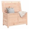 Boîte à coussins d'extérieur 100x50x56 cm Bois de sapin massif 631358631358
