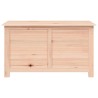 Boîte à coussins d'extérieur 100x50x56 cm Bois de sapin massif 631358631358