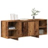 Meuble TV vieux bois 130x35x50 cm bois d'ingénierie 631374631374