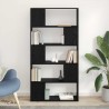 Ensemble meuble TV Noir 80 x 24 x 156 cm Bois d'ingénierie 631377631377