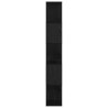 Ensemble meuble TV Noir 80 x 24 x 156 cm Bois d'ingénierie 631377631377