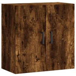 Armoire murale chêne fumé 60x31x60 cm bois d'ingénierie 631379631379