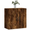 Armoire murale chêne fumé 60x31x60 cm bois d'ingénierie 631379631379