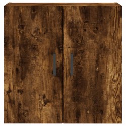 Armoire murale chêne fumé 60x31x60 cm bois d'ingénierie 631379631379