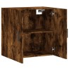 Armoire murale chêne fumé 60x31x60 cm bois d'ingénierie 631379631379