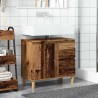 Armoire lavabo vieux bois 65x33x60 cm bois d'ingénierie 631385631385