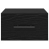 Cabinet de chevet Chêne noir 35 x 35 x 20 cm Bois d'ingénierie 631394631394