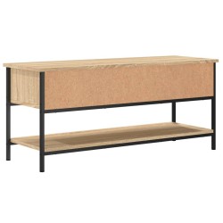 Meuble TV Chêne Sonoma 100x35x45 cm Bois d'ingénierie 631397631397