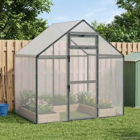 Cage pour oiseaux Anthracite 181,5 x 110,5 x 173,5 cm 631404631404