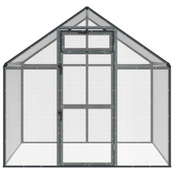 Cage pour oiseaux Anthracite 181,5 x 110,5 x 173,5 cm 631404631404