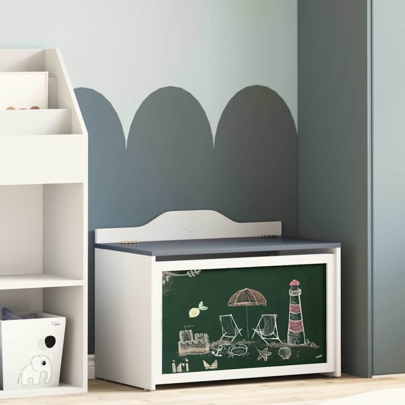 Coffre de rangement avec devant tableau noir ROROS 631407631407