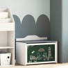 Coffre de rangement avec devant tableau noir ROROS 631407631407