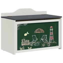 Coffre de rangement avec devant tableau noir ROROS 631407631407