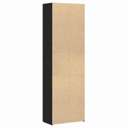 Cabinet de Bureau Chêne noir 60 x 32 x 190 cm Bois d'ingénierie 631409631409