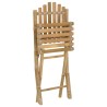 Chaise de jardin 4 pcs Naturel Bambou 631417631417