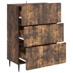 Armoire à tiroirs Chêne fumé 66 x 34,5 x 92 cm 631418631418