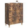 Armoire à tiroirs Chêne fumé 66 x 34,5 x 90 cm 631420631420