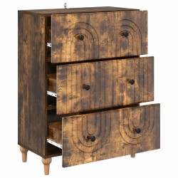Armoire à tiroirs Chêne fumé 66 x 34,5 x 90 cm 631420631420