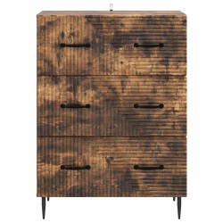 Armoire à tiroirs Chêne fumé 66 x 34,5 x 89,5 cm 631424631424