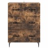Armoire à tiroirs Chêne fumé 66 x 34,5 x 89,5 cm 631424631424