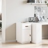 Armoire de bureau Blanc 40x50x75 cm Bois massif de pin 631427631427