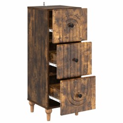 Armoire à tiroirs Chêne fumé 33 x 34,5 x 90 cm 631428631428