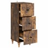 Armoire à tiroirs Chêne fumé 33 x 34,5 x 90 cm 631428631428