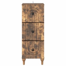 Armoire à tiroirs Chêne fumé 33 x 34,5 x 90 cm 631428631428