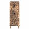 Armoire à tiroirs Chêne fumé 33 x 34,5 x 90 cm 631428631428