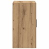 Armoire murale chêne artisanal 60x31x60 cm bois d'ingénierie 631429631429
