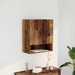 Armoire murale vieux bois 60x31x70 cm bois d'ingénierie 631433631433