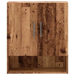 Armoire murale vieux bois 60x31x70 cm bois d'ingénierie 631433631433