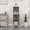 Armoire salle de bain sonoma gris 30x30x100 cm 631434631434