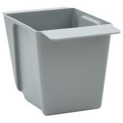 Caisses à fleurs pour palettes Euro 12 pcs Gris clair 631444631444