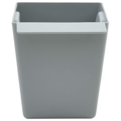 Caisses à fleurs pour palettes Euro 12 pcs Gris clair 631444631444