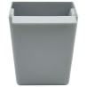 Caisses à fleurs pour palettes Euro 12 pcs Gris clair 631444631444