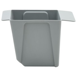 Caisses à fleurs pour palettes Euro 12 pcs Gris clair 631444631444