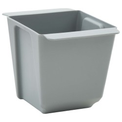 Caisses à fleurs pour palettes Euro 12 pcs Gris clair 631444631444